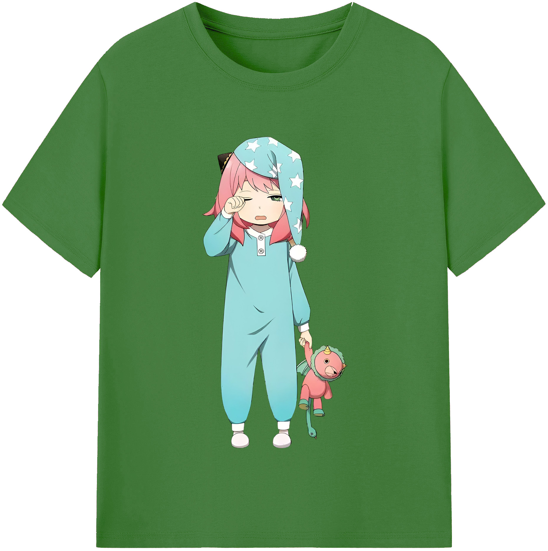 （画像用） SPY×FAMILY间谍家家酒 レディースカジュアルプリントTシャツ（綿100％）